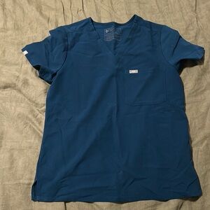 Figs women’s Caterina Top in Deep Reef